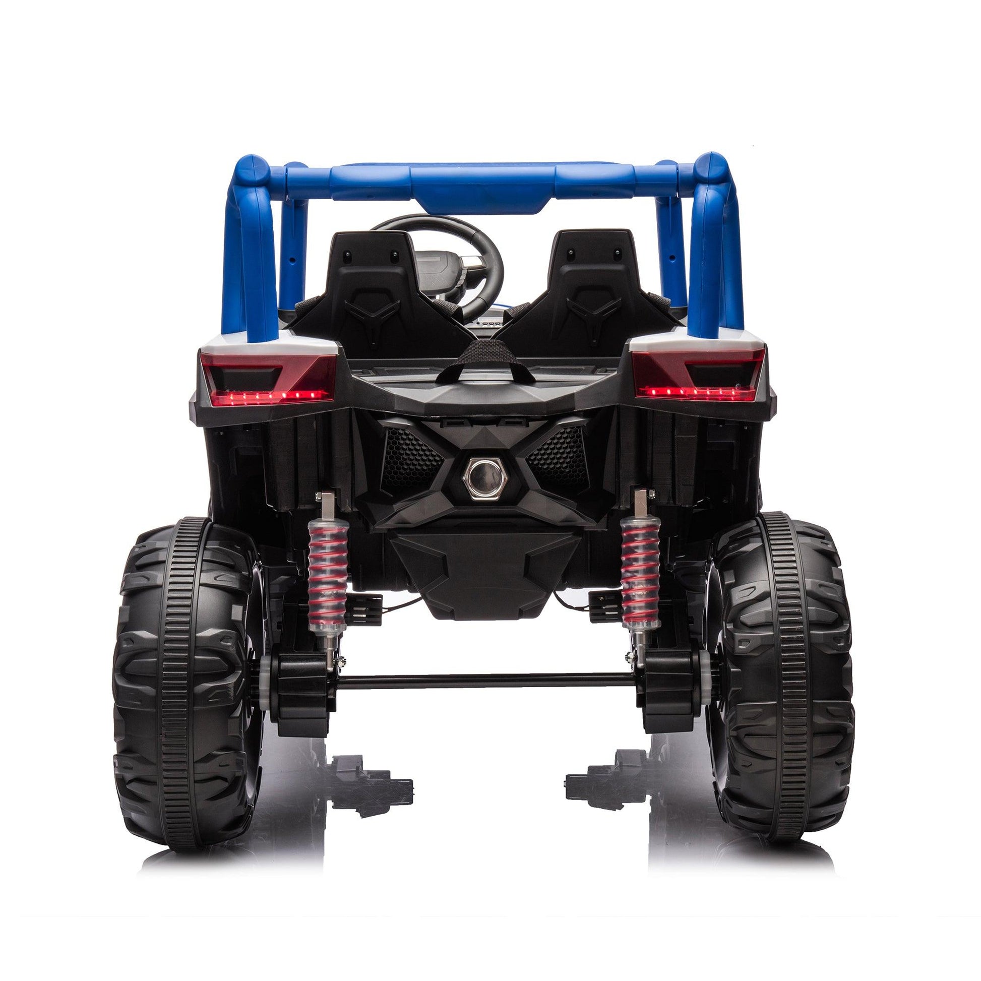 Side by Side 4x4 Ride on Off-Road Truck with Parent Remote Control, Battery Powered Electric Car - FurniFindUSA