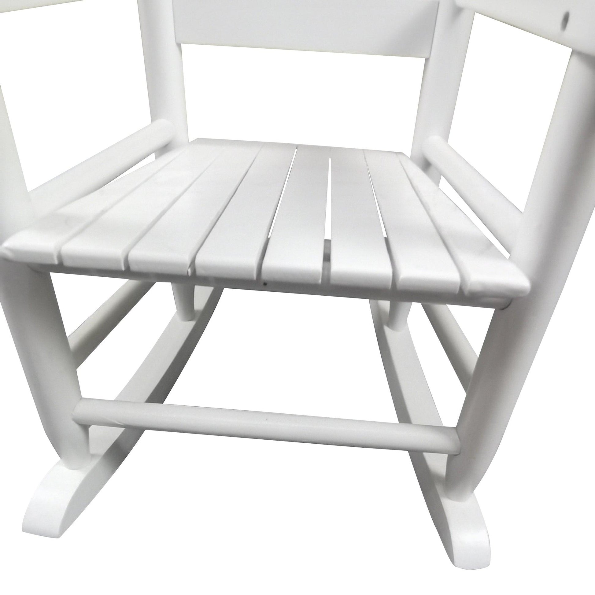 Children's rocking white chair- Indoor or Outdoor -Suitable for kids-Durable - FurniFindUSA