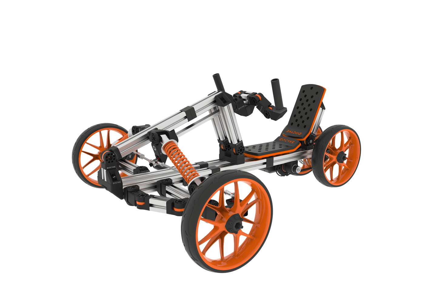 Modular design High-strength material electric innovation kart, more than 20 kinds of assembly methods - FurniFindUSA