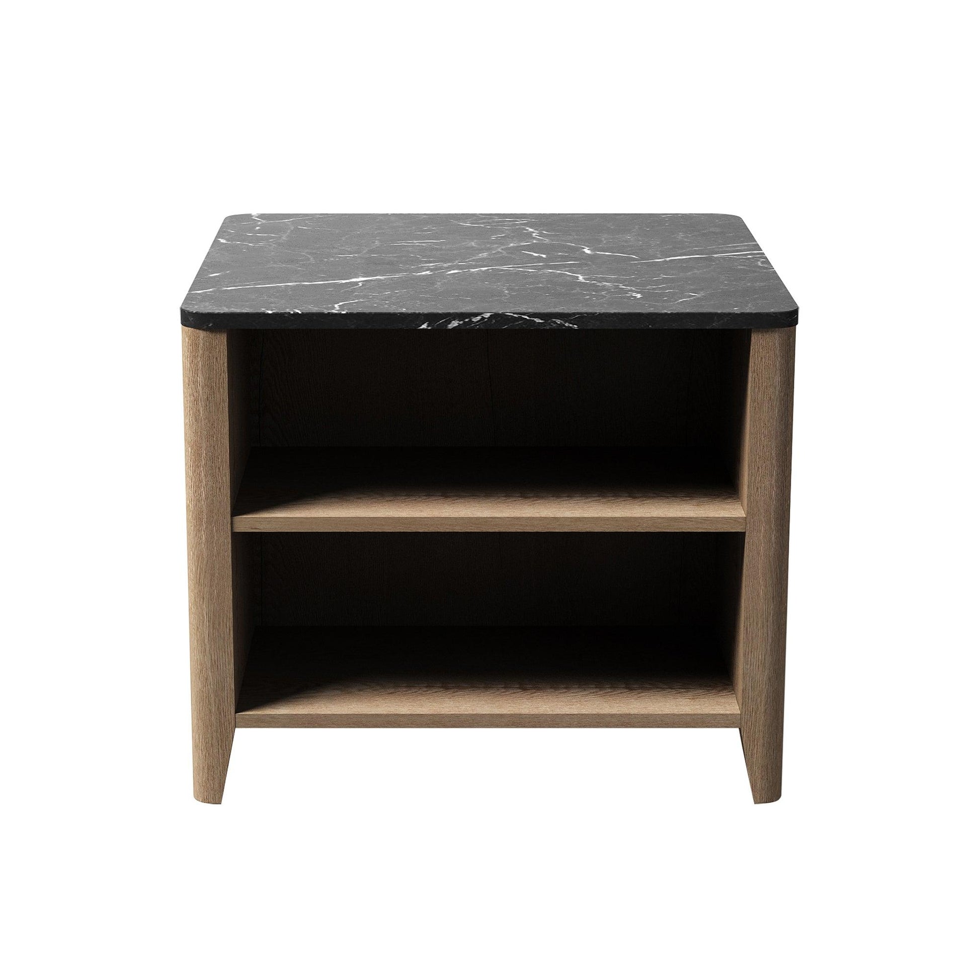 Tobacco Wood Grain Coffee Table Nightstand - FurniFindUSA