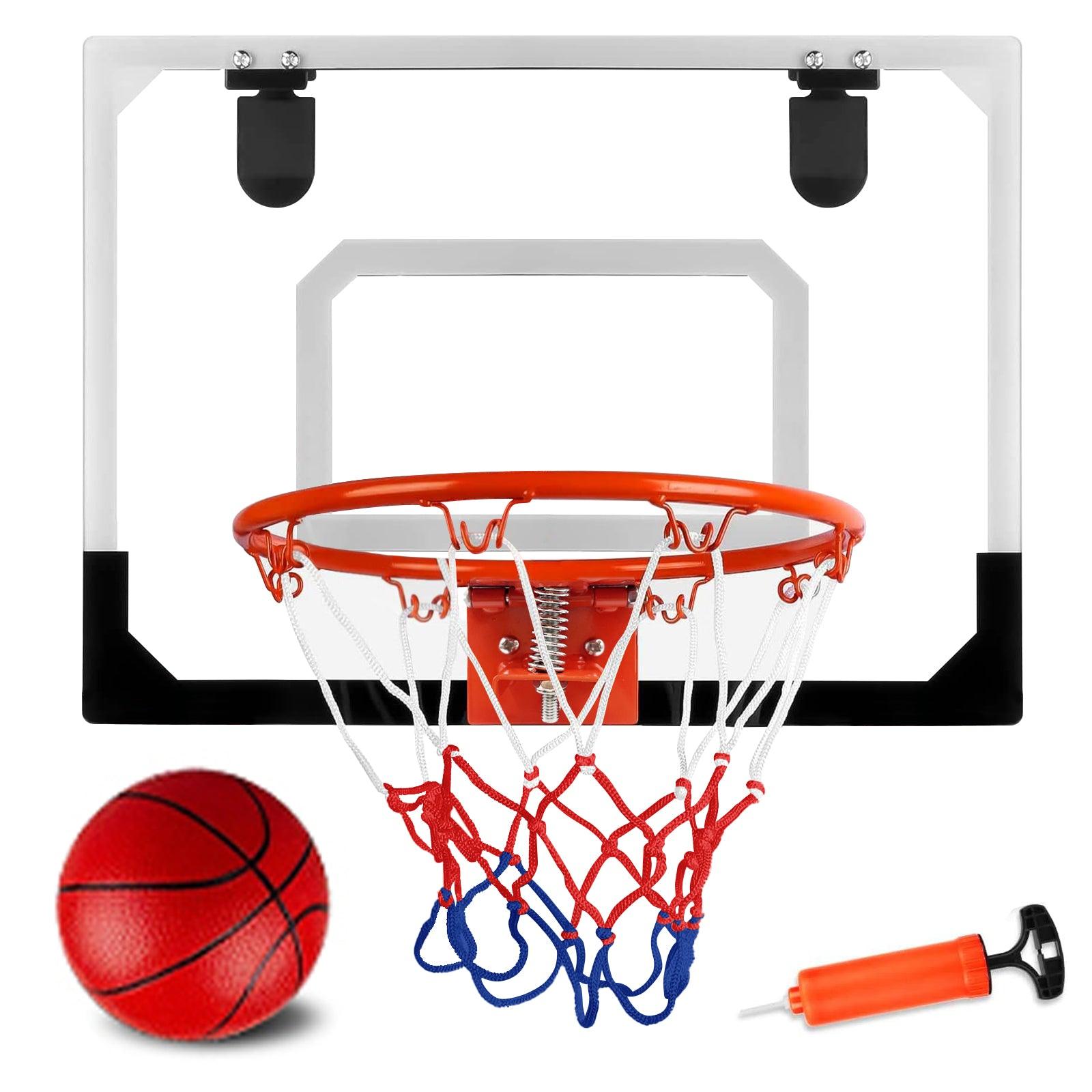 Pro Room Basketball Hoop Over The Door - Wall Mounted Basketball Hoop Set - Indoor Basketball Hoop - FurniFindUSA