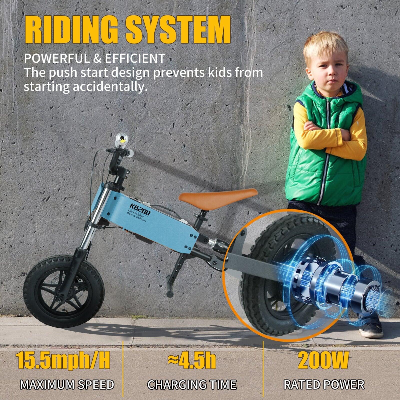 Children's outdoor off-road electric bicycle - FurniFindUSA