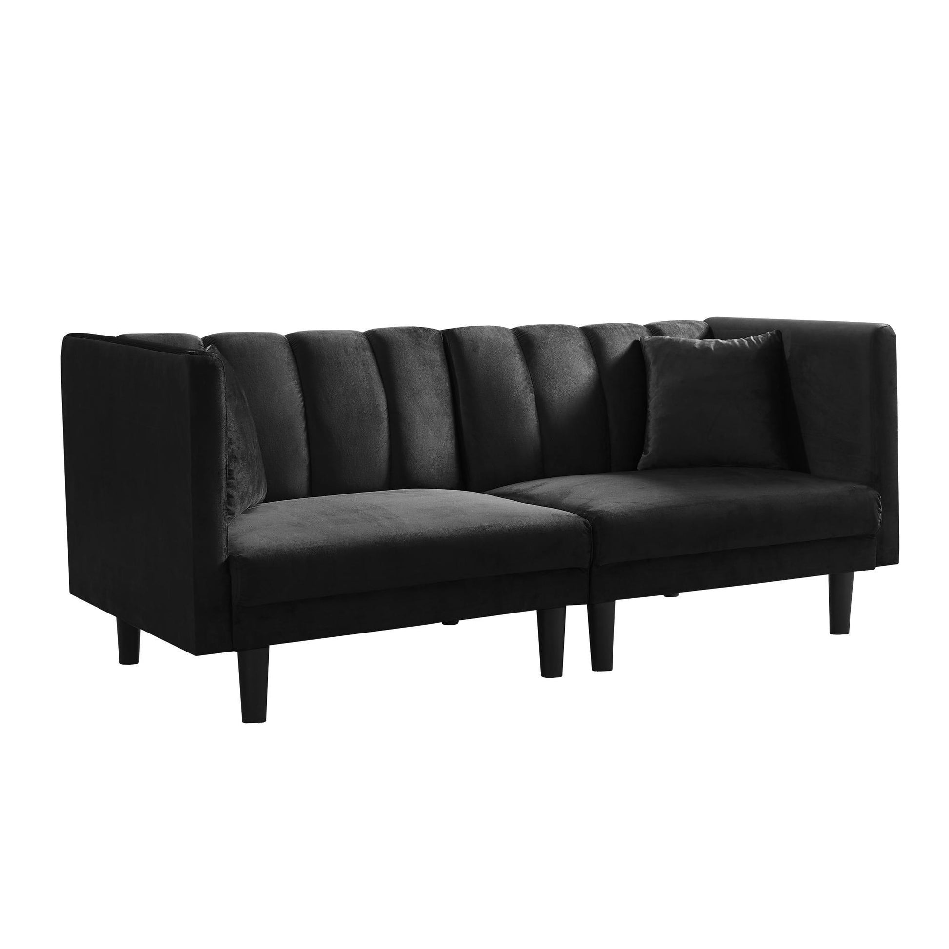 70.8” Futon Sofa bed（plastic legs） - FurniFindUSA