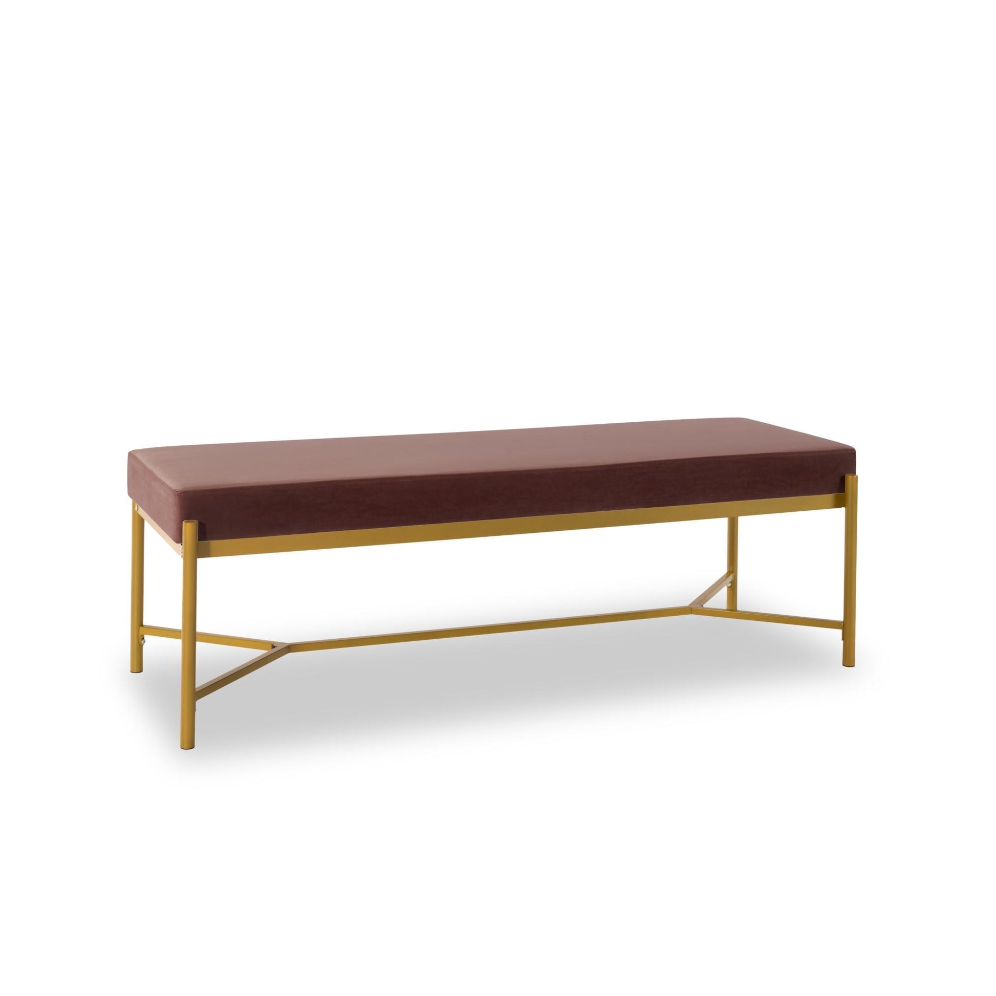 Long Upholstered Bench - FurniFindUSA