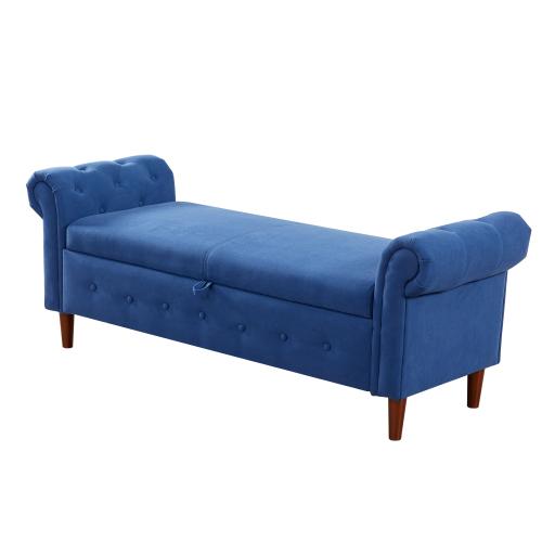 New Style Space Saving Storage Multipurpose Rectangular Sofa Stool with Large Storage Space