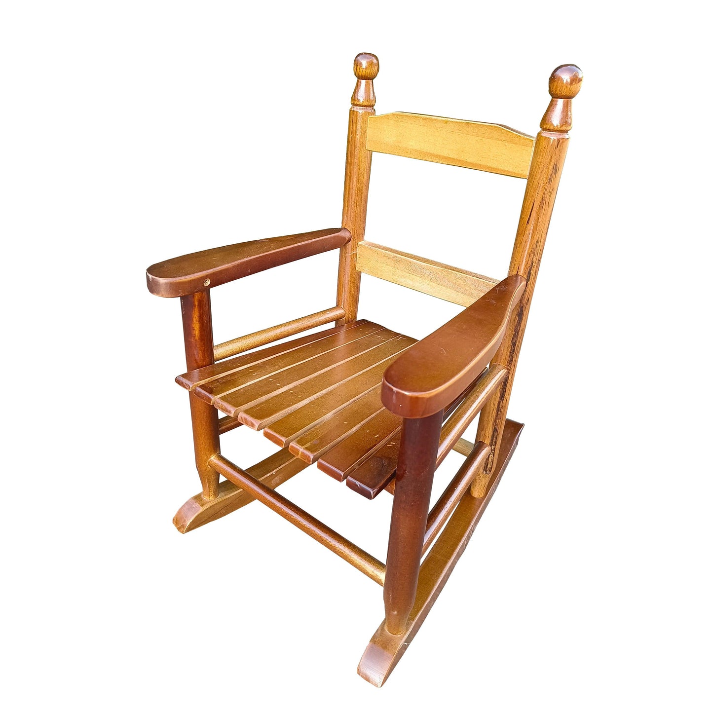 Children's rocking oak chair- Indoor or Outdoor -Suitable for kids-Durable - FurniFindUSA