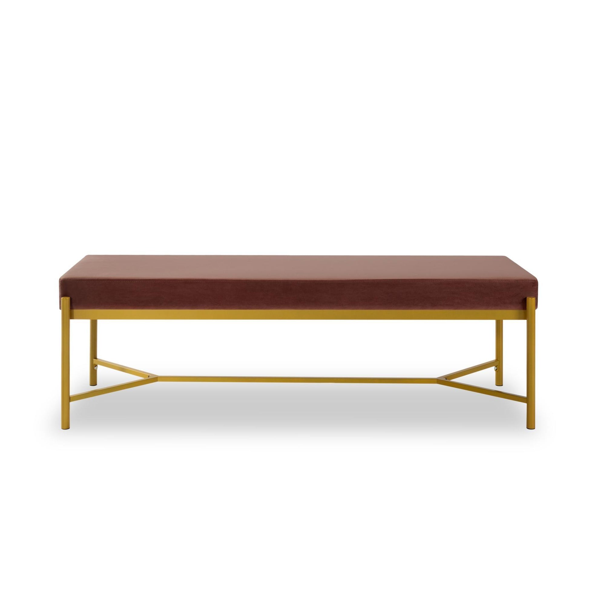 Long Upholstered Bench - FurniFindUSA