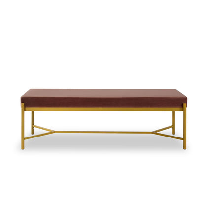 Long Upholstered Bench - FurniFindUSA