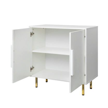 Sideboard Buffet Cabinet with Storage Modern Storage Cabinets White - FurniFindUSA