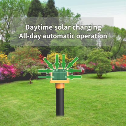 High Power Rat Repeller LED Light Source Variable Frequency Ultrasonic Snake Repeller Solar Rat Repeller - FurniFindUSA