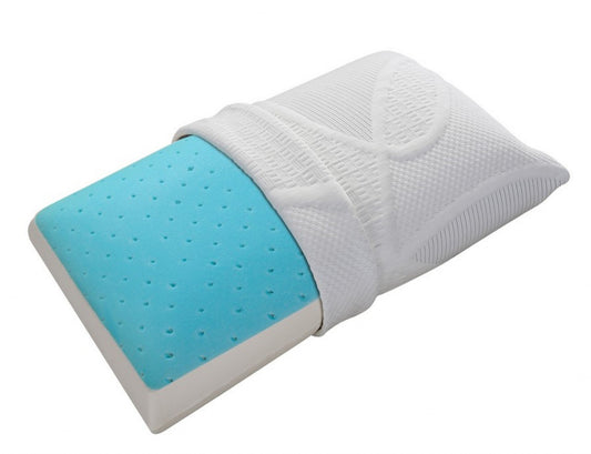 Cooling Gel Memory Foam Queen Size Bed Pillow HomeRoots