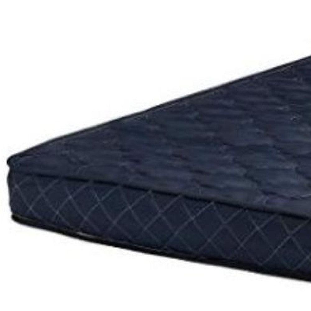 6" Navy Blue Twin Memory Foam Water Resistant Mattress - FurniFindUSA