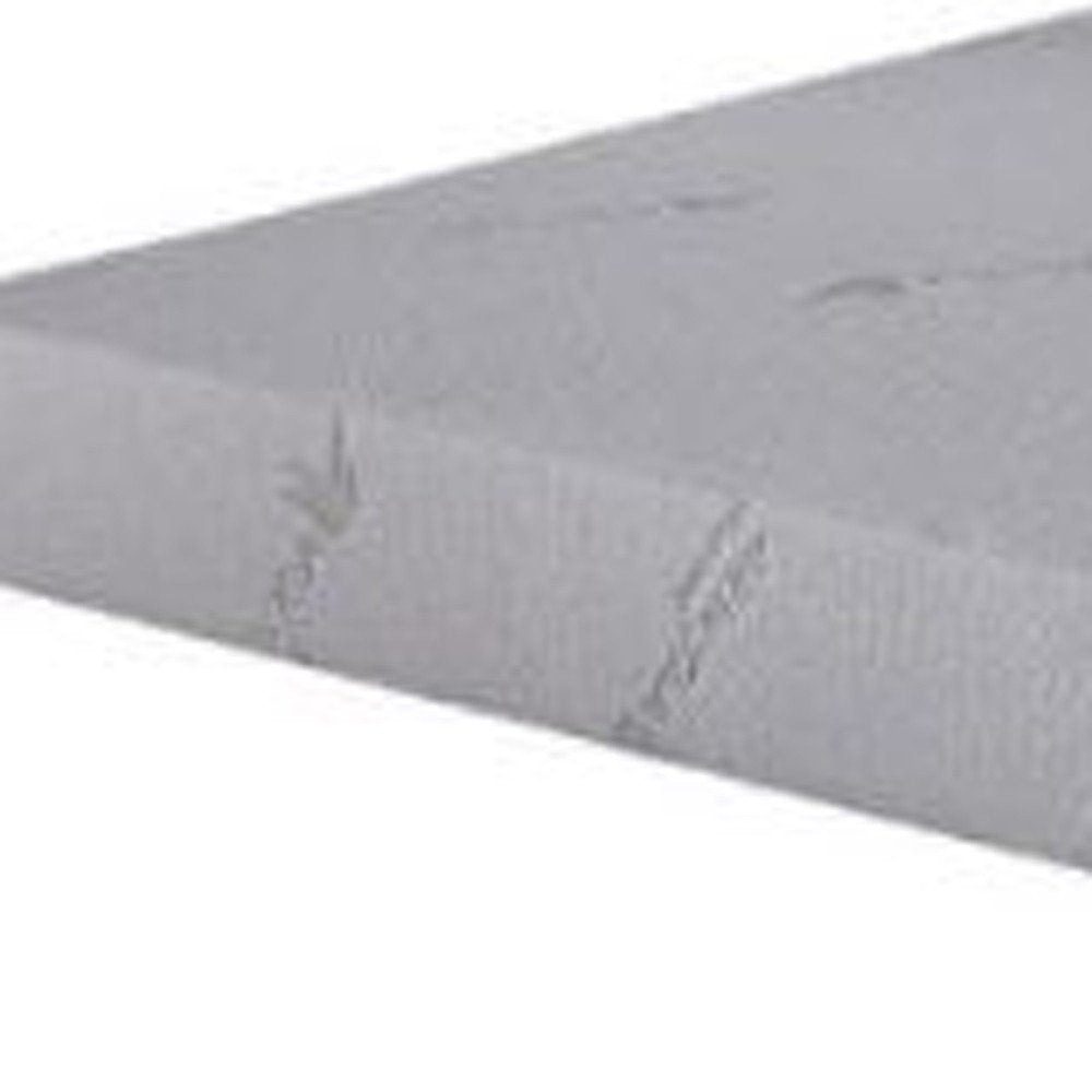 6" Twin Aloe Vera Infused Medium Memory Foam Mattress HomeRoots