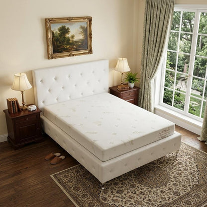 6" Full Double Aloe Vera Infused Medium Memory Foam Mattress