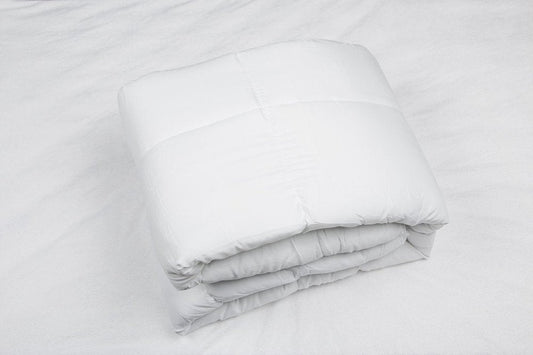 White Twin Microfiber Thread Count Down Alternative Duvet Insert HomeRoots