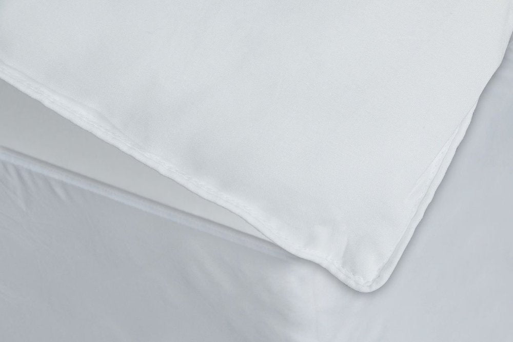 White Twin Microfiber Thread Count Down Alternative Duvet Insert HomeRoots