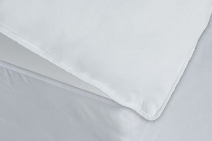 White Twin Microfiber Thread Count Down Alternative Duvet Insert HomeRoots