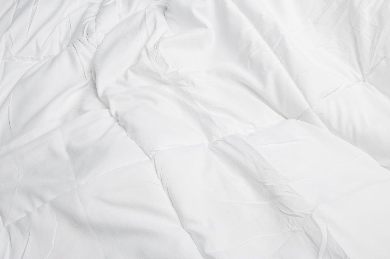 White Twin Microfiber Thread Count Down Alternative Duvet Insert - FurniFindUSA