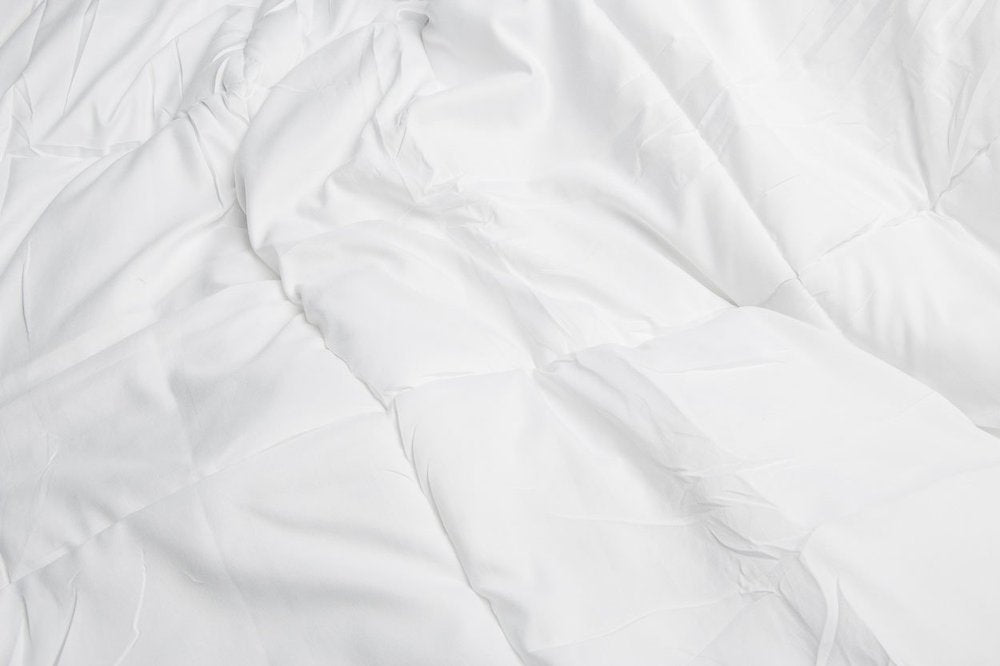 White Twin Microfiber Thread Count Down Alternative Duvet Insert HomeRoots