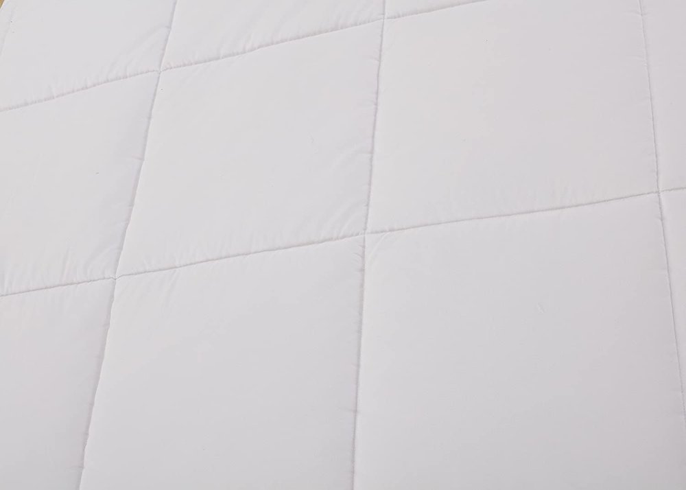 White Twin Microfiber Thread Count Down Alternative Duvet Insert HomeRoots