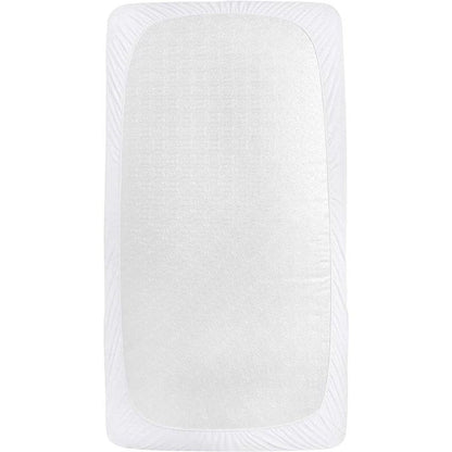 5" Deep Waterproof Bamboo Terry Cloth Crib Mattress Cover HomeRoots