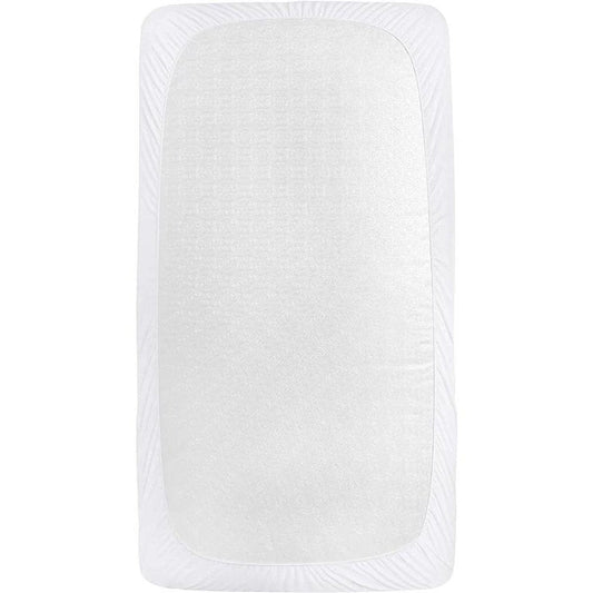 5" Deep Waterproof Bamboo Terry Cloth Crib Mattress Cover HomeRoots