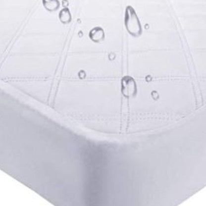 9" Waterproof Bamboo Terry Crib Mattress Pad Liner Mattress Cover Only. HomeRoots