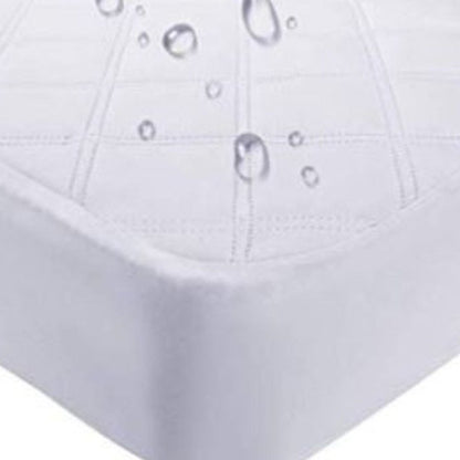 9" Waterproof Bamboo Terry Crib Mattress Pad Liner Mattress Cover Only. HomeRoots