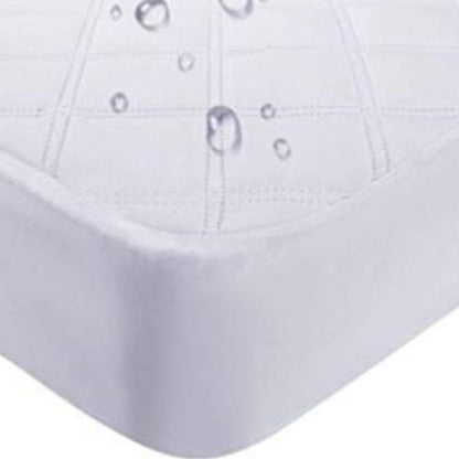 9" Waterproof Bamboo Terry Crib Mattress Pad Liner Mattress Cover Only. HomeRoots