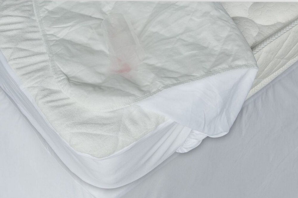 9" Waterproof Bamboo Terry Crib Mattress Pad Liner Mattress Cover Only. HomeRoots