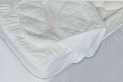 9" Waterproof Bamboo Terry Crib Mattress Pad Liner Mattress Cover Only. HomeRoots
