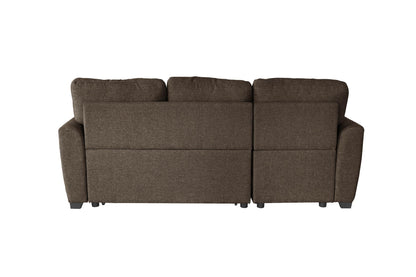 2049 Storage Sofa Bed Tufeted Cushion with 2 Pillows