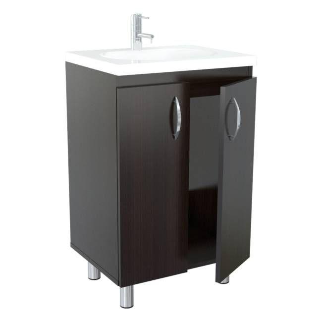 Modern Espresso Color Vanity And Sink - FurniFindUSA