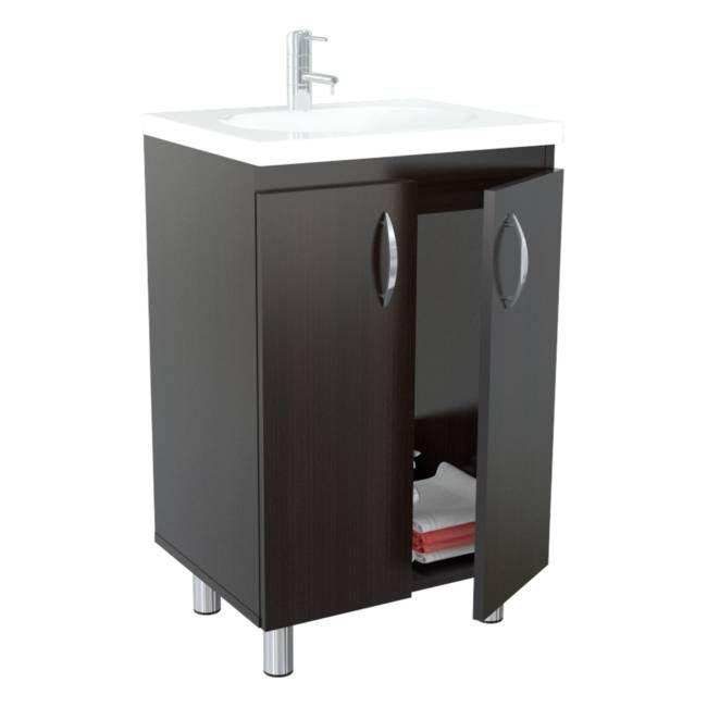 Modern Espresso Color Vanity And Sink - FurniFindUSA