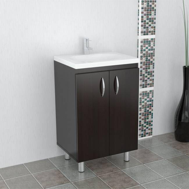 Modern Espresso Color Vanity And Sink - FurniFindUSA