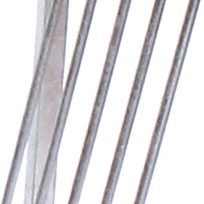 24" Silver Mirrored Glass And Iron End Table With Shelf HomeRoots