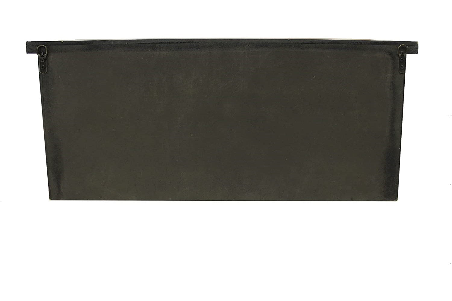 Brown Rustic Wooden Wall Shelf With 3 Drawers And Hooks HomeRoots