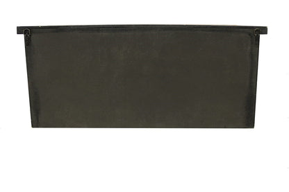 Brown Rustic Wooden Wall Shelf With 3 Drawers And Hooks HomeRoots