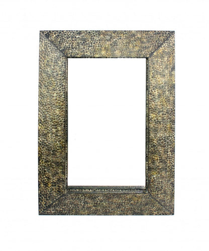 Bronze Rectangle Accent Metal Mirror HomeRoots