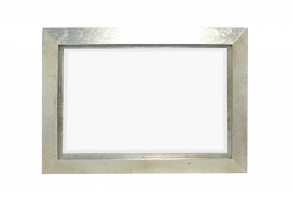 Silver Rectangle Accent Metal Mirror HomeRoots