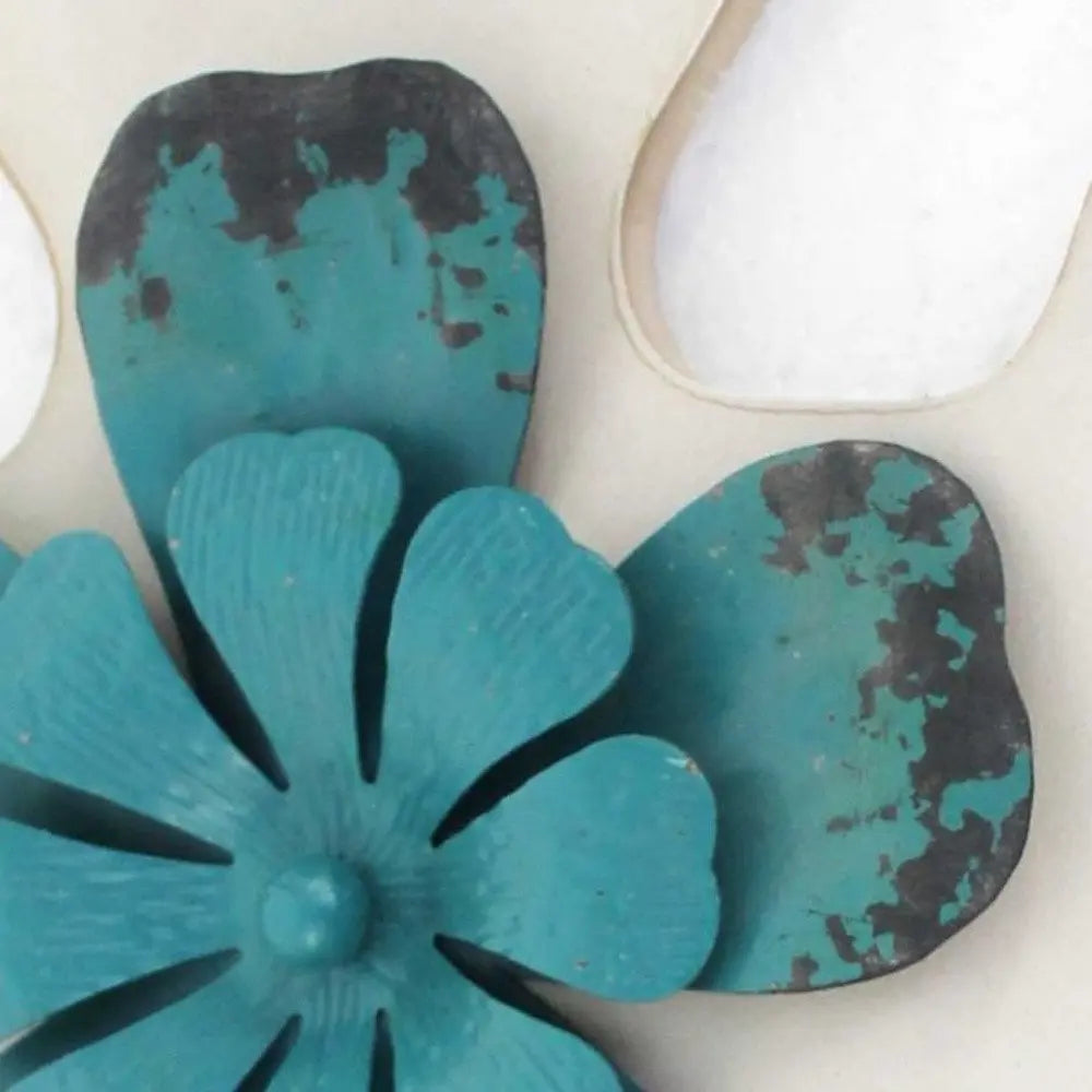 24" X 16" White Wood Cross HomeRoots