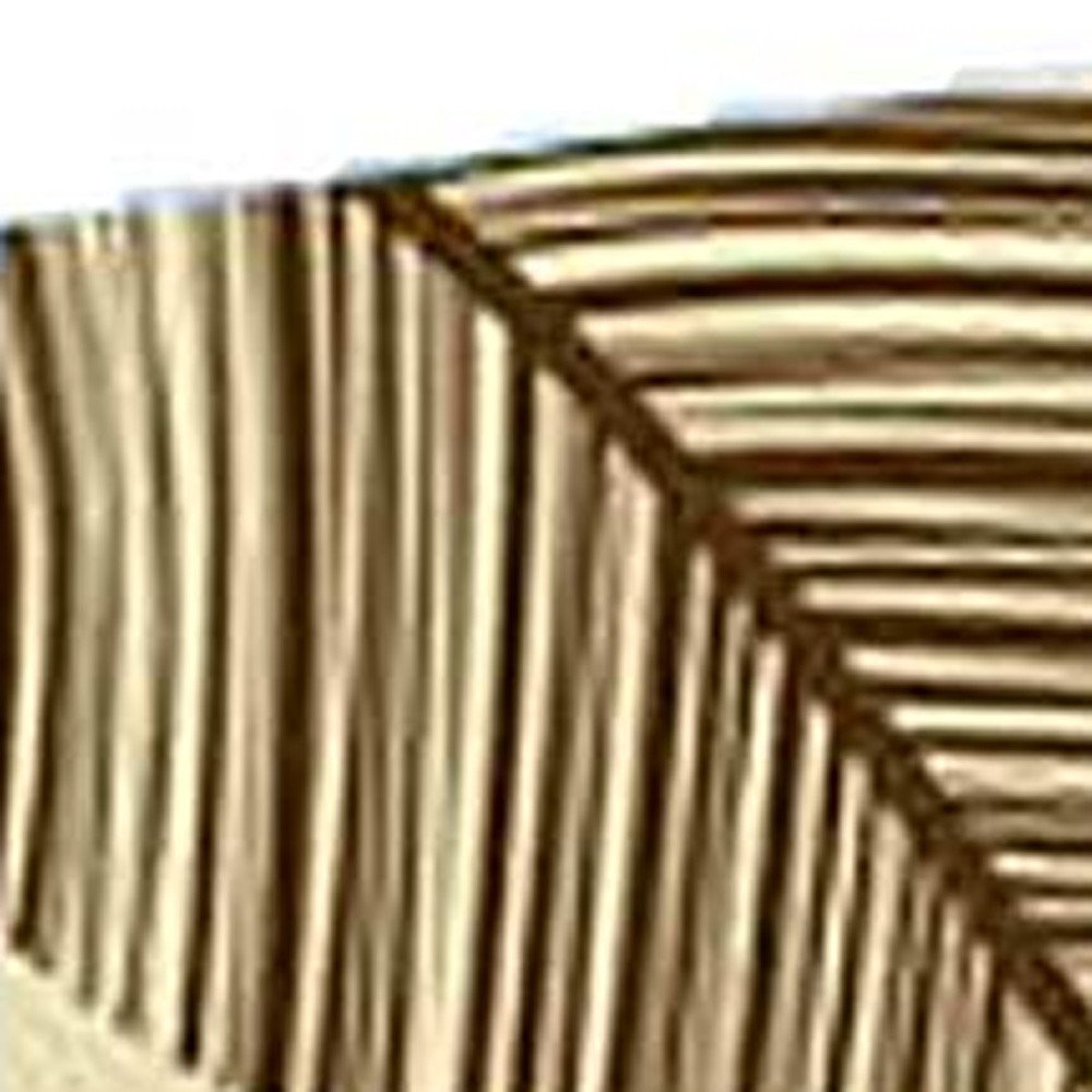 84" Brown Canvas Folding Four Panel Screen Room Divider HomeRoots