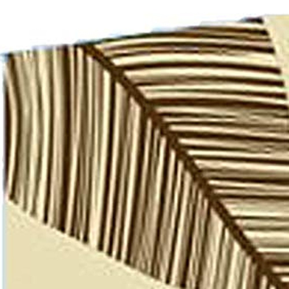 84" Brown Canvas Folding Four Panel Screen Room Divider HomeRoots