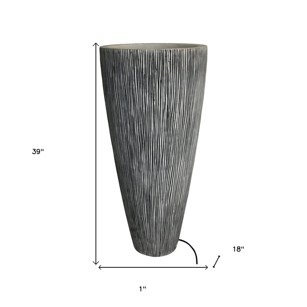 39" Gray Sandstone Garden Accents Accessories HomeRoots