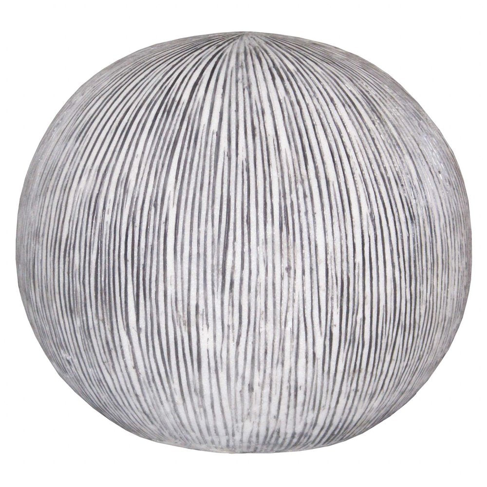 1 X 16 X 14 Sandstone Ribbed Finish Outdoor Light - Ball HomeRoots