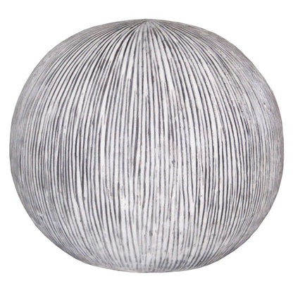 1 X 16 X 14 Sandstone Ribbed Finish Outdoor Light - Ball HomeRoots