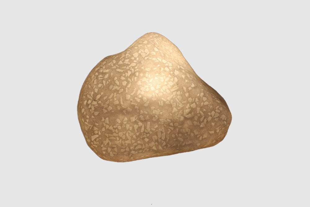 1 X 12 X 10 Sandstone Glass Pieces Polished Stone With Outdoor Light HomeRoots