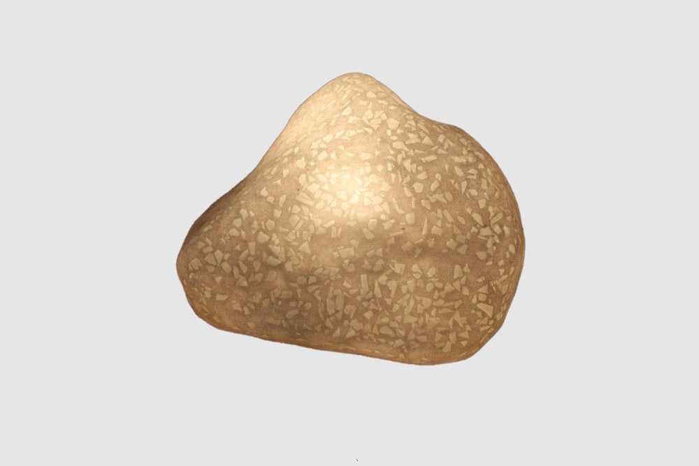 1 X 12 X 10 Sandstone Glass Pieces Polished Stone With Outdoor Light HomeRoots