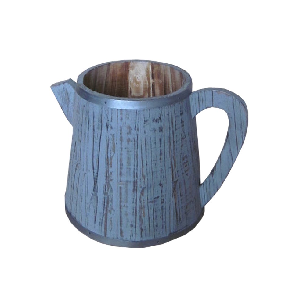 1 X 12 X 7 Brown Wood  Garden Pot HomeRoots