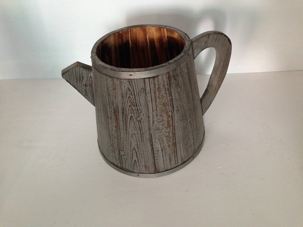 1 X 12 X 7 Brown Wood  Garden Pot HomeRoots